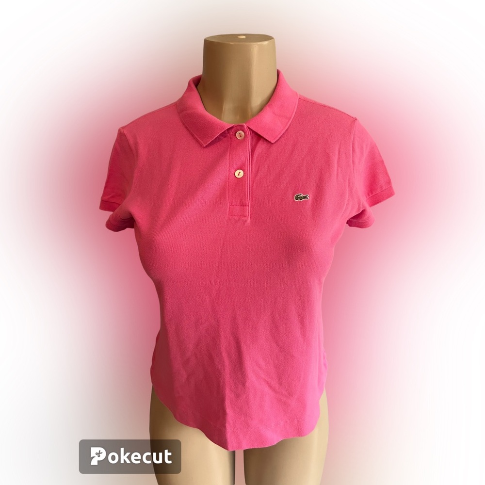 Lacoste Vibrant Pink Polo
